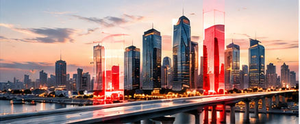 International commercial district and corporate expansion