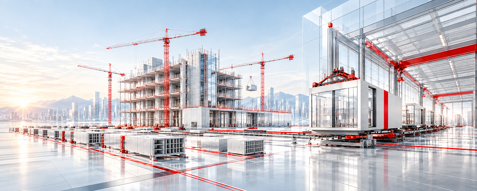 Strategic Projects panorama: construction and modular building production